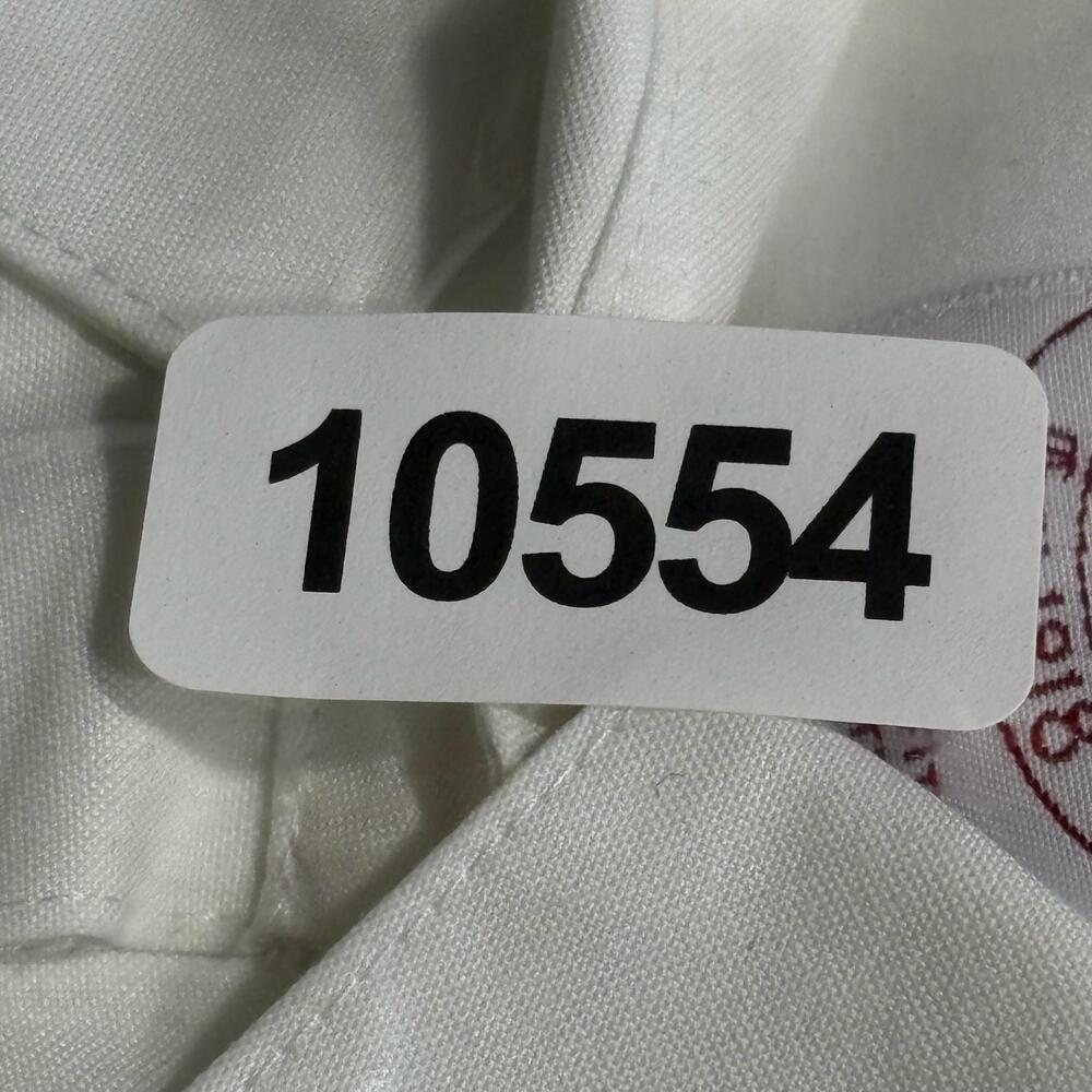 Brooks Brothers Shirt Womens 10 White Non Iron Stretch Classic Fit Button Front - Picture 14 of 14
